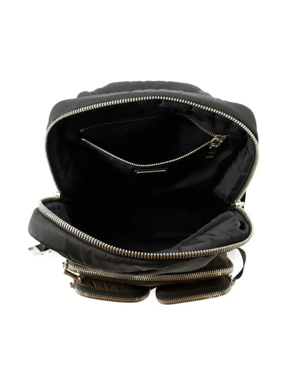 Prada Backpack Pocket Nylon Black